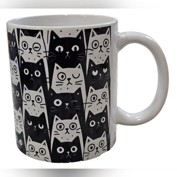 Other - Cat Coffee Mug 11oz, Double Sided " It's Fine Everything Is Fine" New, No Tags